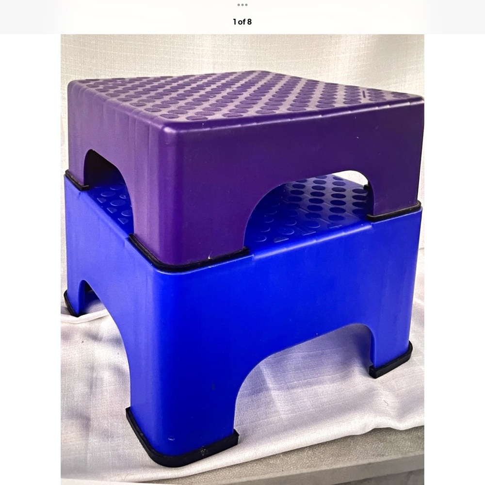 The Firm Fanny Lifter Non-Slip steppers Blue & Purple- original Aerobic Exercise